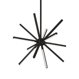 Sirius Minor Chandelier — 20-in, Black