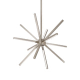 Sirius Minor Chandelier — 20-in, Brushed Nickel