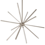 Sirius Minor Chandelier — 32-in, Brushed Nickel