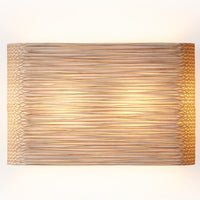 Skew Wall Sconce Blonde Finish By Graypants
