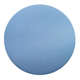 Sky Blue Large Ceramic Round Backlit Color Temperature Selectable LED Wall Sconce by Justice Design