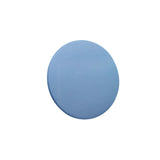 Sky Blue Small Ceramic Round Backlit Color Temperature Selectable LED Wall Sconce by Justice Design