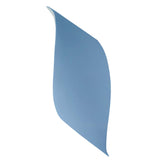 Sky Blue Wave Ceramic LED ADA Wall Sconce by Justice Design