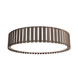 Slatted 5033 Ceiling Light American Walnut by Accord