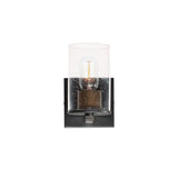 Sleek Bath Vanity Light Antique Brass / Black by Maxim Lighting