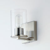 Sleek Bath Vanity Light Satin Nickel by Maxim Lighting