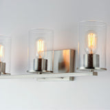 Sleek Bath Vanity Light Satin Nickel by Maxim Lighting