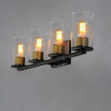 Sleek Bath Vanity Light Antique Brass / Black by Maxim Lighting
