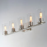 Sleek Bath Vanity Light Satin Nickel by Maxim Lighting