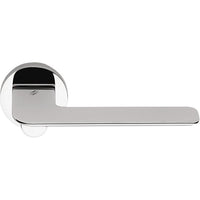 Slim Door Lever in Polished Chrome by Colombo Design