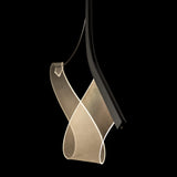 Sling Linear Suspension detail in Dark Smoke, by Hubbardton Forge