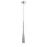 Sliver Pendant 24 Inch Polished Nickel by Eurofase