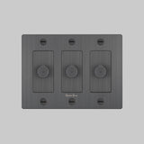 Smoked Bronze with Logo 3G Dimmer-LED-Cross by Buster and Punch