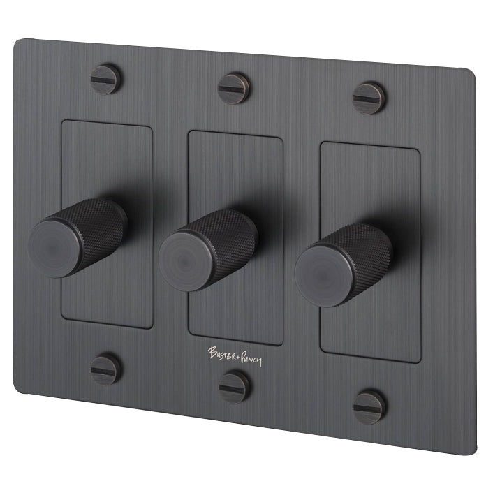 Smoked Bronze with Logo 3G Dimmer-LED-Cross by Buster and Punch