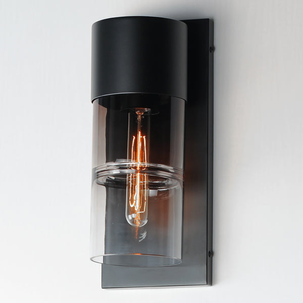 Smokestack Outdoor Wall Lamp Small By ET2 Side View