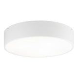 Snare Flush Mount 17 Inch White