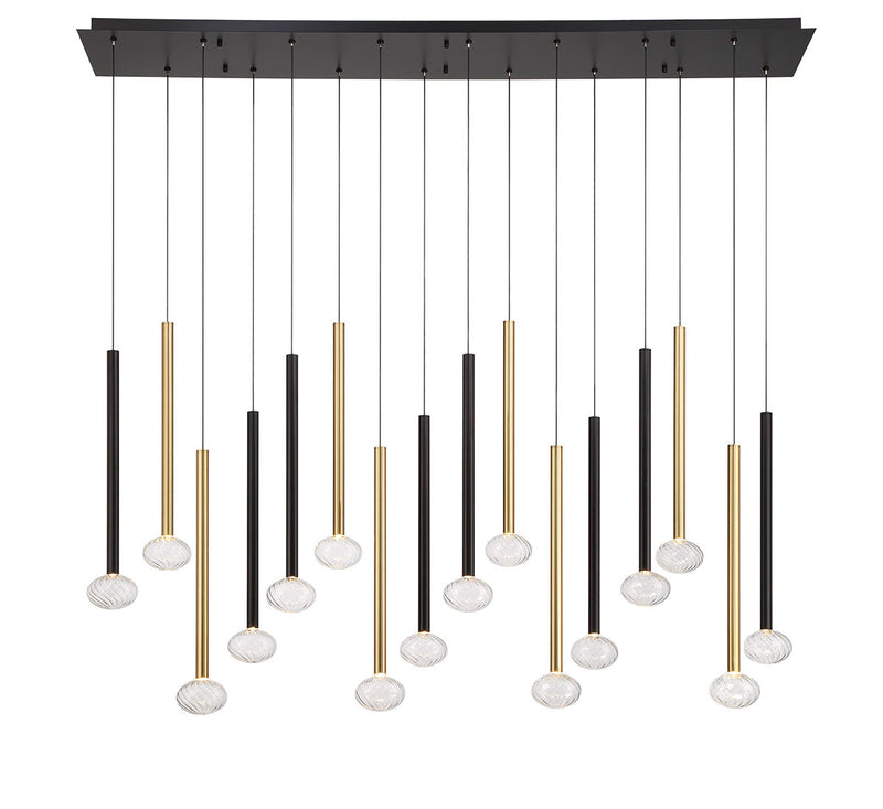 Soffio 16 Light Linear Suspension Mixed By LibCo