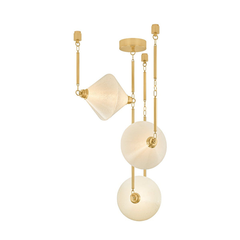 Solara Chandelier - 3 Light by Corbett