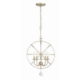 Solaris Chandelier 17" Olde Silver