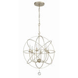 Solaris Chandelier 22.5" Olde Silver