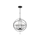 Solaris Chandelier 28.5" Black