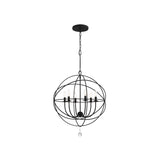 Solaris Chandelier 28.5" Black