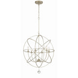 Solaris Chandelier 28.5" Olde Silver