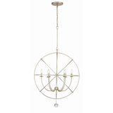 Solaris Chandelier 28.5" Olde Silver