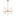 Solaris Chandelier Small Aged Gold Brass By Matteo