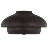Solene Flush Mount Aged Iron By Visual Comfort Main View 1