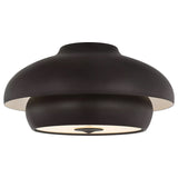 Solene Flush Mount Aged Iron By Visual Comfort Main View 2