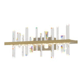 Solitude LED Vanity Light in Modern Brass by Hubbardton Forge