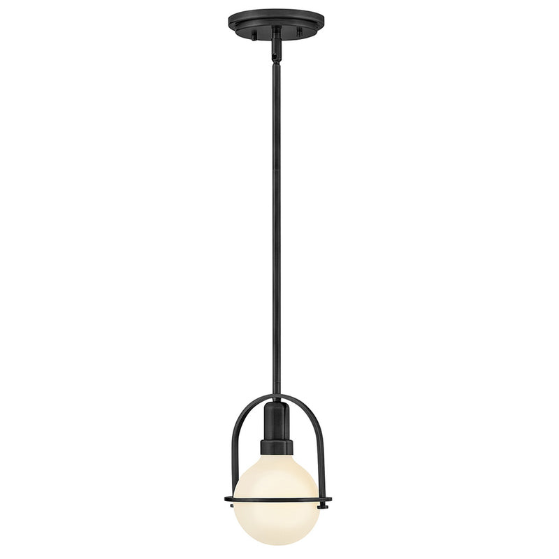Somerset Extra Small Convertible Semi-Flush Mount - Black - by Hinkley