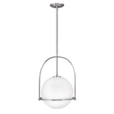 Somerset Medium Pendant - Brushed Nickel - by Hinkley