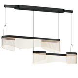 Sonata 2-Light Linear LED Pendant by ET2