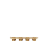 Soothe 4 Candle Holder - Brass Finish by Ferm Living