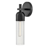 Soren Medium Sconce - Black - by Hinkley