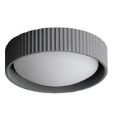 Souffle Flushmount By ET2 Small Gray