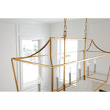 Southold Linear Lantern Chandelier — view 4