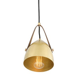 Southwark Pendant Satin Brass Yellow