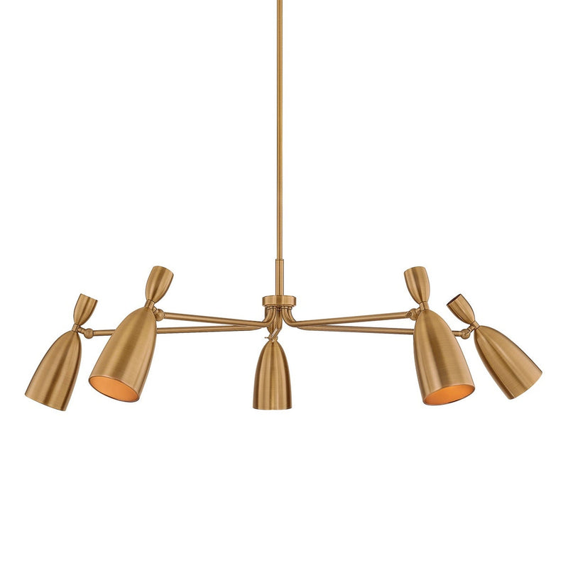 Spade Chandelier by Troy Lighting