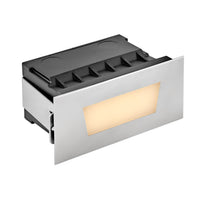 Sparta - Dash 12V LED Small Flat Brick Light - Stainless Steel - by Hinkley