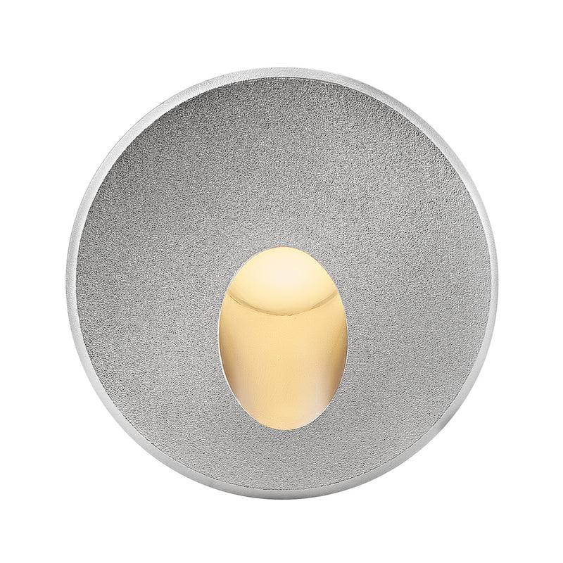 Sparta - Tilt LED Round Wall Light - Stainless Steel - by Hinkley