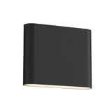 Spartan Indoor Wall Sconce by ET2 - 6 Inch, Black