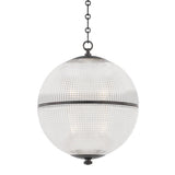 Sphere No. 3 Pendant - 18.25 Inch - Distressed Bronze by Hudson Valley