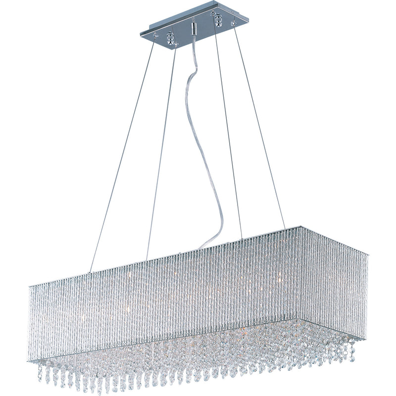Spiral 9-Light Pendant by ET2