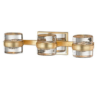 Splash Bath and Vanity Light - 3-Light - Gold Leaf by Troy Lighting