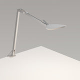 Splitty Reach Pro Gen 2 Desk Lamp By Koncept, Finish: Silver, Mount Option: Clap