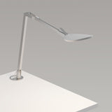 Splitty Reach Pro Gen 2 Desk Lamp By Koncept, Finish: Silver, Mount Option: Grommet