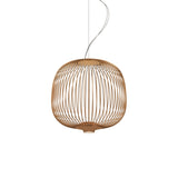 Spokes 2 Pendant Extra Small Copper by Foscarini - View 1